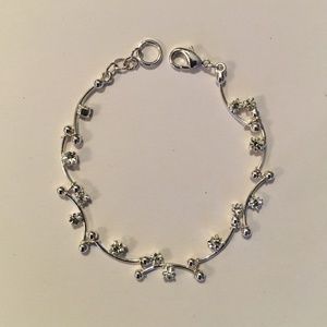 Silver Sparkle Bracelet/Costume